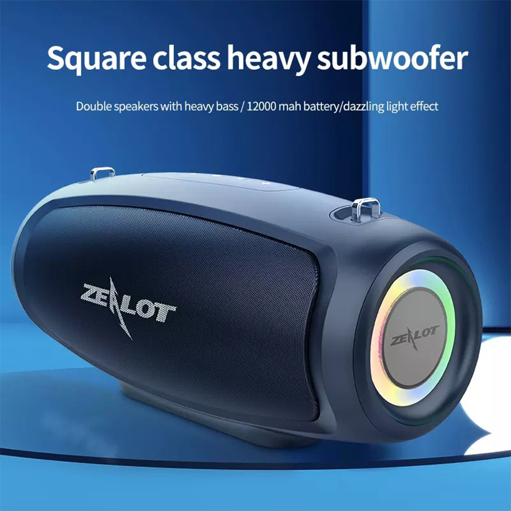 اسپیکر بلوتوثی قابل حمل zealot مدل S37L